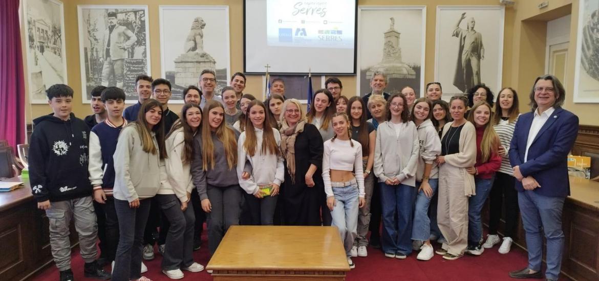 ARISTOTELIO EKPEDEFTIRIO SERRON HOSTS THE 2ND STUDENT MOBILITY OF ERASMUS+ PROJECT EVERYTHING STARTS WITH MATHEMATICS IN SERRES